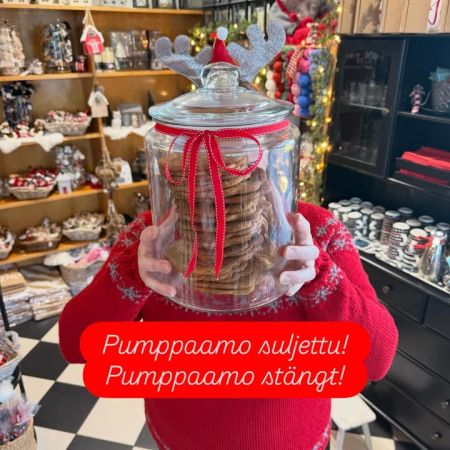 Pumppaamo suljettu! 
Pumppaamo stängt! 

Surullinen tapahtuma 12-13.12 välisenä yönä, kaikki havainnot otetaan vastaan❤️

❤️❤️❤️