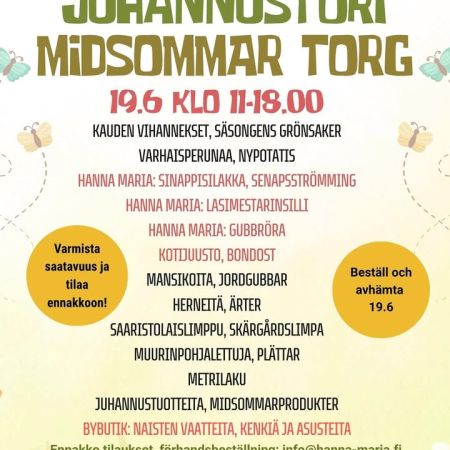 #juhannus #midsommar #juhannustori #midsommartorg 🌻☀️🍓🫐