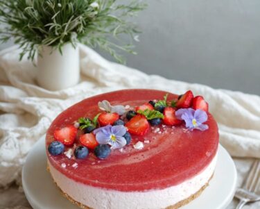 vadelma juustokakku hanna maria