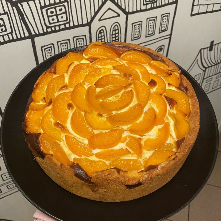 Persikkarahkakakku • Persikakvarkkaka