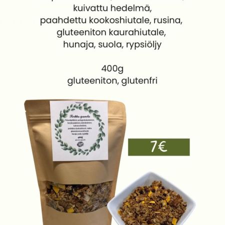 Pumppaamon Herkku Granola! Tule ja hae juhannukseksi🌸🥣
